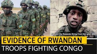 63 Rwandan Troops Captured fighting for M23 in Congo. RDF Troops in Congo