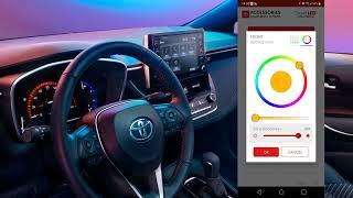 Toyota Accessories | Available SmartLED Interior Ambient Lighting