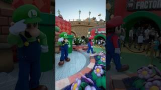 Mario & Luigi Walking Around Super Mario World! | Epic Universe Vibes + Mario Bros Rap Beat #mario