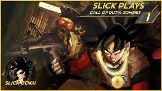 Slick Goku Plays Modern Warfare Zombies | Featuring Prince Vegeta And Krunk