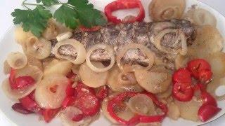 [+МИНТАЙ С ОВОЩАМИ ЗАПЕЧЁННЫЙ В ФОЛЬГЕ +](РЕЦЕПТЫ ОТ АНАТОЛИЯ)