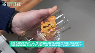 DTF UV printing by Effetec