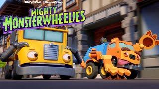 It’s Brake Time for the Monsterwheelies! | MIGHTY MONSTERWHEELIES | Netflix