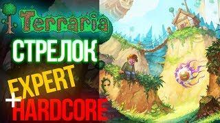 Прохождение Terraria за стрелка. Хардкор. Эксперт. Начало игры #1