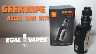 Geekvape Aegis Max Kit 21700! Vape Review | Vaping Sub Ohm Tank Kit Winner! | Egal Vapes TGFV