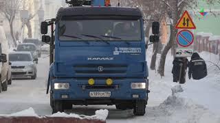 В Лесном ведутся работы по оформлению Ледового городка
