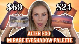 ALTER EGO MIRAGE EYESHADOW PALETTE \ AS GOOD AS THE ORIGINAL? \ $69 VS $24!!!