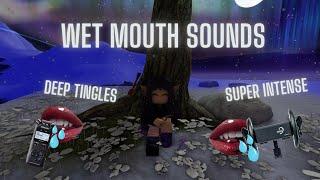 Roblox ASMR ear to ear intense layered mouth sounds (NO TALKIING)