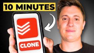 I Built a Todoist Clone with AI in 10 minutes (Cursor + v0 + ChatGPT API)