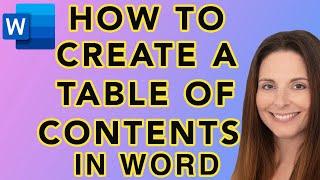 How To Create A Table Of Contents In Word - Effectively Insert And Customize Your TOC