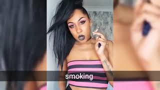 smoking interview | cute girl appearing for an interview & answering question while smoking fetish