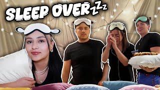 WE HAD A SLEEPOVER | ft. Kim and Vinny