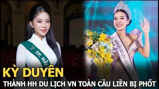 Kỳ Duyên thành HH Du Lịch VN toàn cầu liền bị phốt