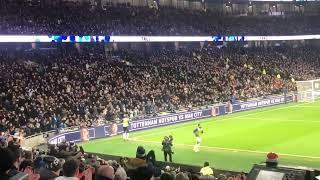 Everton vs Tottenham 0-3 | Dele Alli getting a standing ovation from Tottenham fans