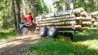 Ultratec Timber ATV Trailer (subtitles fin,swe,eng)