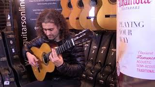 Arcangel Fernandez Flamenco Guitar "Tarantas"by Alejandro Florez-www.solquemia.com