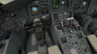 MSFS 2020: Aerosoft CRJ7 KIAD (FlightBeam) departure