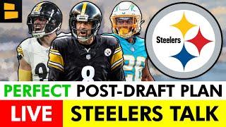 Steelers Talk LIVE: New Aaron Rodgers Timeline Revealed + Perfect Post-Draft Offseason Plan
