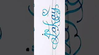 Jakay #calligraphy #handwriting #viral #trending #youtube #shorts #ytshorts