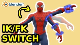 How to Quickly Rig IK FK in Blender (For Beginners)