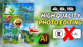 Trending 4K 8K 16K Quality Photo Editing | New Free Website For 8K Quality Photo Editing