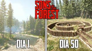 SOBREVIVÍ 50 DÍAS en SONS OF THE FOREST