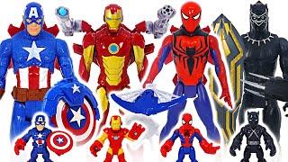 Marvel Avengers Titan Hero Blast Gear Spider-Man, Iron Man! Go! | DuDuPopTOY