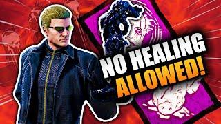 NO HEALING Wesker Build! | Dead by Daylight