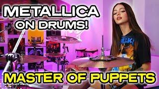 Metallica - Master of Puppets | Drum Cover by Kristina Rybalchenko