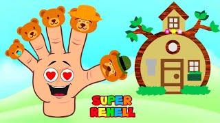 Finger Family | Educational Toddler Learning Videos | Super Renell Kids Songs | Baby Videos