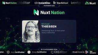 Nuxt Nation 2024: Michael Thiessen - Nuxt Server Components Crash Course