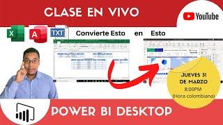 [Recordatorio] Clase en Vivo Power BI Desktop - días Jueves