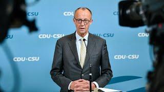 5. November 2024 | Live-Statement mit Friedrich Merz & Alexander Dobrindt