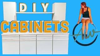 Simple Shop Cabinets | For Shop, Garage, Kitchen or Bathroom