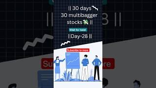 finding multibagger stocks day-28 #multibaggerstocks    #shorts #viralshort#forex