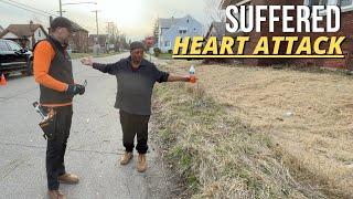 Man had HEART ATTACK while cutting his OVERGROWN property