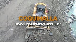 Heavy Equipment Rebuilds Coquihalla Hwy