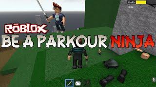 Рубимся на мечах в ROBLOX Be A Parkour Ninja (Роблокс)