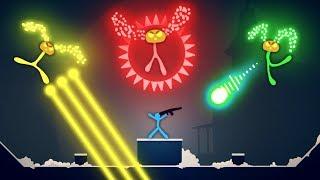 Stick Fight NEW BOSSES vs Hero Stickmen! (Stick Fight the Game Multiplayer Gameplay NEW Update)