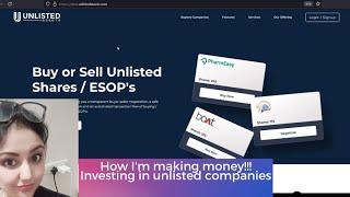 how to invest in unlisted companies