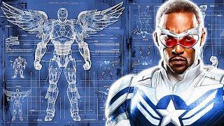 Falcon's Suit & Weapon Anatomy Explored - What Is The Energy Source Of His Flying Suit?