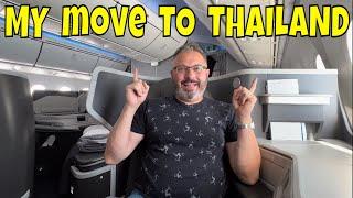 Moving to Bangkok THAILAND Permanently? 29 Hours of Travel in BUSINESS CLASS