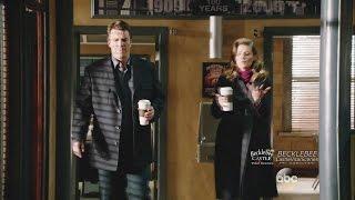 Castle 7x16  "The Wrong Stuff " Caskett Coffee Ryan 'Hey Castles' to Castle Beckett