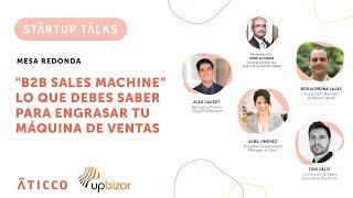 Aticco Workspaces | StartupTalk: “B2B Sales Machine”