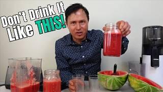 What 99% of People Get WRONG About Watermelon Juice (Science-Backed)