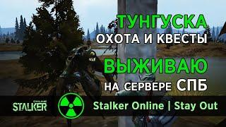 127. Тунгуска. Охота и квесты. #СталкерОнлайн #StalkerOnline #StayOut #СталкерБаннерщик