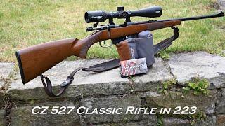 CZ 527 in 223, A classic rifle in for review, what do you want to see checked and tested?