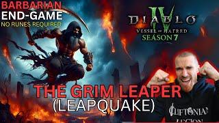 Diablo 4 Season 7: Ultimate Leapquake Barbarian Endgame Build!