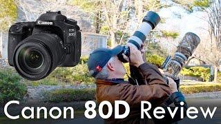 Canon 80D Review (vs 70D, 7D Mk II, Nikon D5500, Sony a6300)