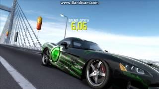 Need for Speed: ProStreet Токийский порт драг 1/4(мост) на Dodge Viper SRT10